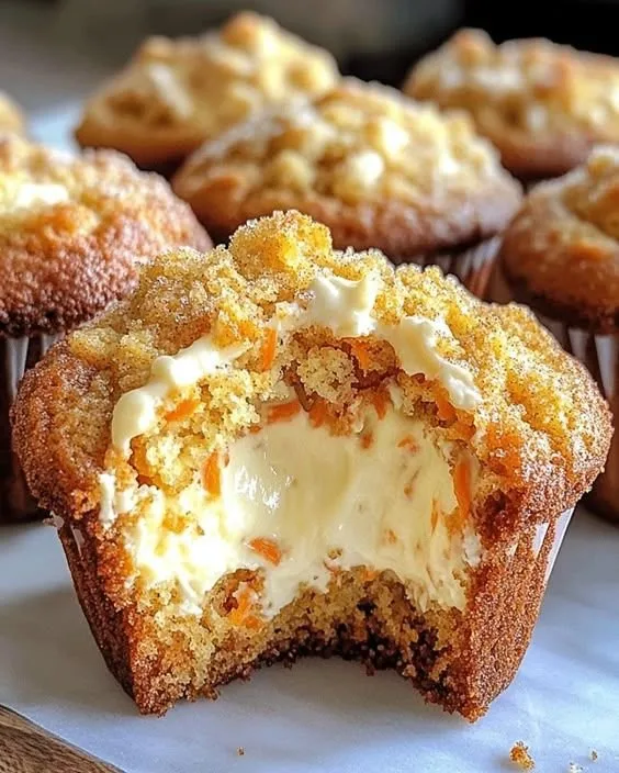 Carrot Cream Cheese Cupcakes - Easy Dessert Recipe