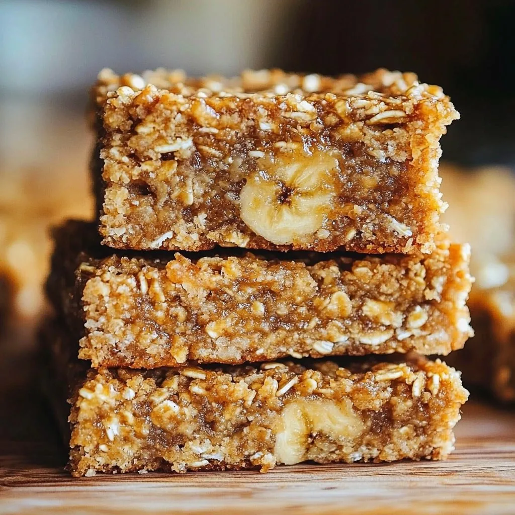 Banana Oatmeal Bars