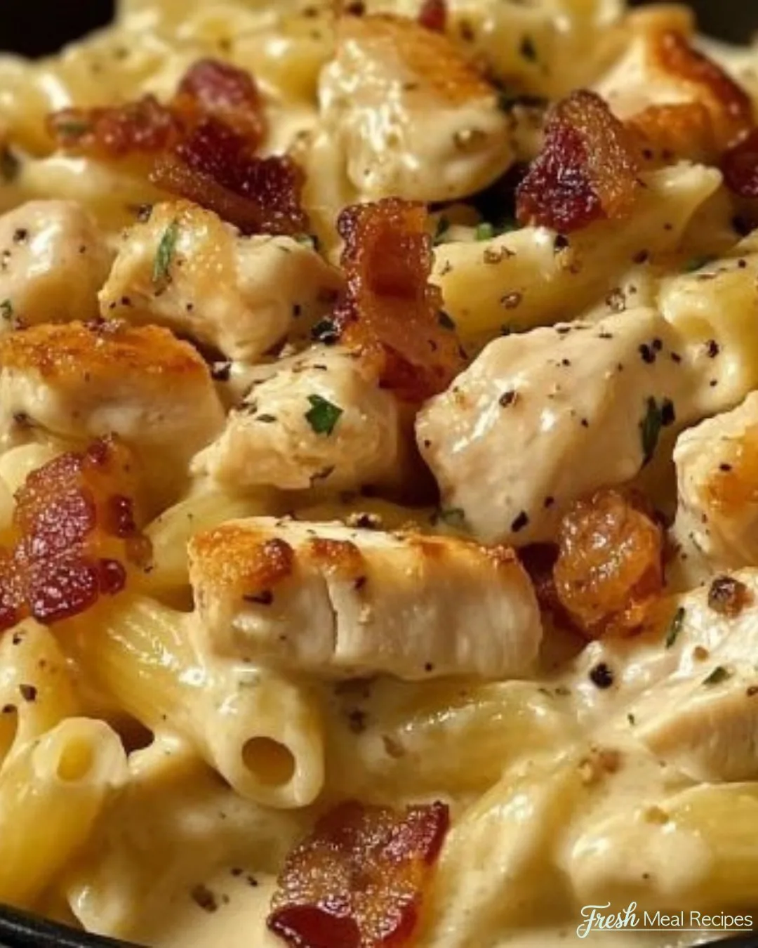 Chicken Bacon Ranch Pasta