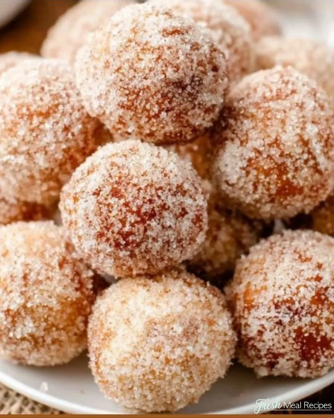 Cinnamon Sugar Donut Holes