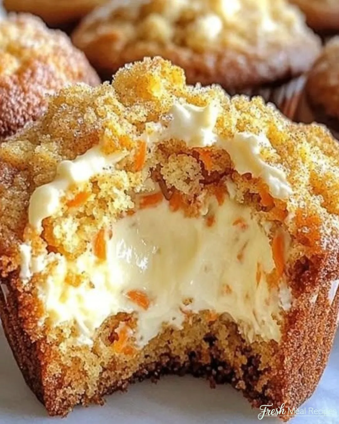 Carrot Cream Cheese Cupcakes - Easy Dessert Recipe