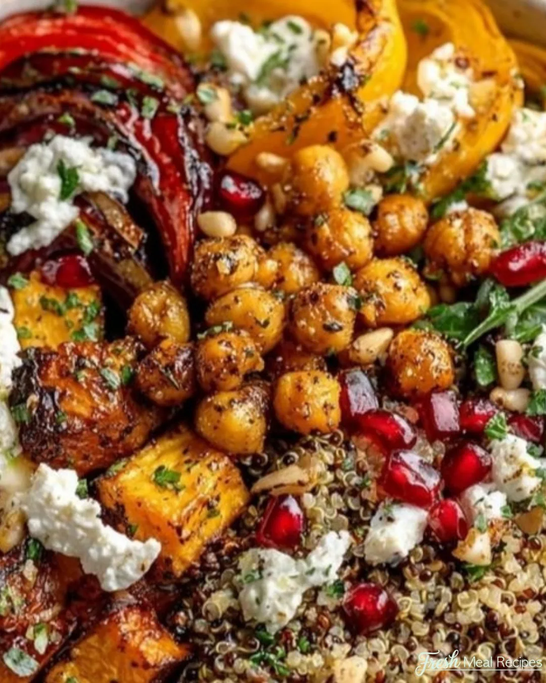 Winter Mediterranean Quinoa Bowl