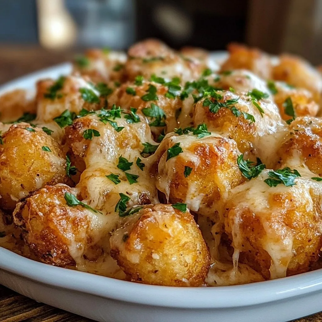 Cheddar Ranch Chicken Tater Tot Bake is a must-try!