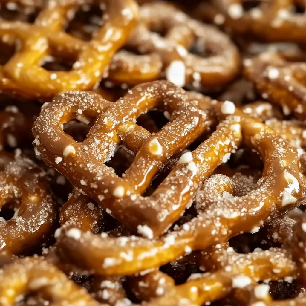 Butter Toffee Pretzels