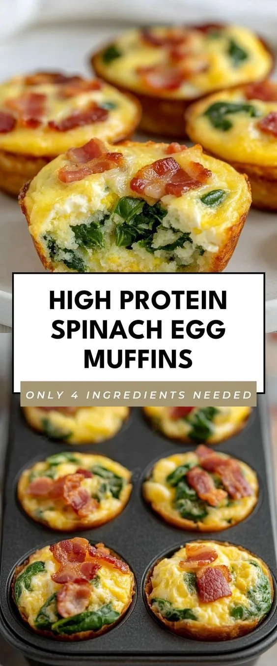 Spinach Egg Muffins
