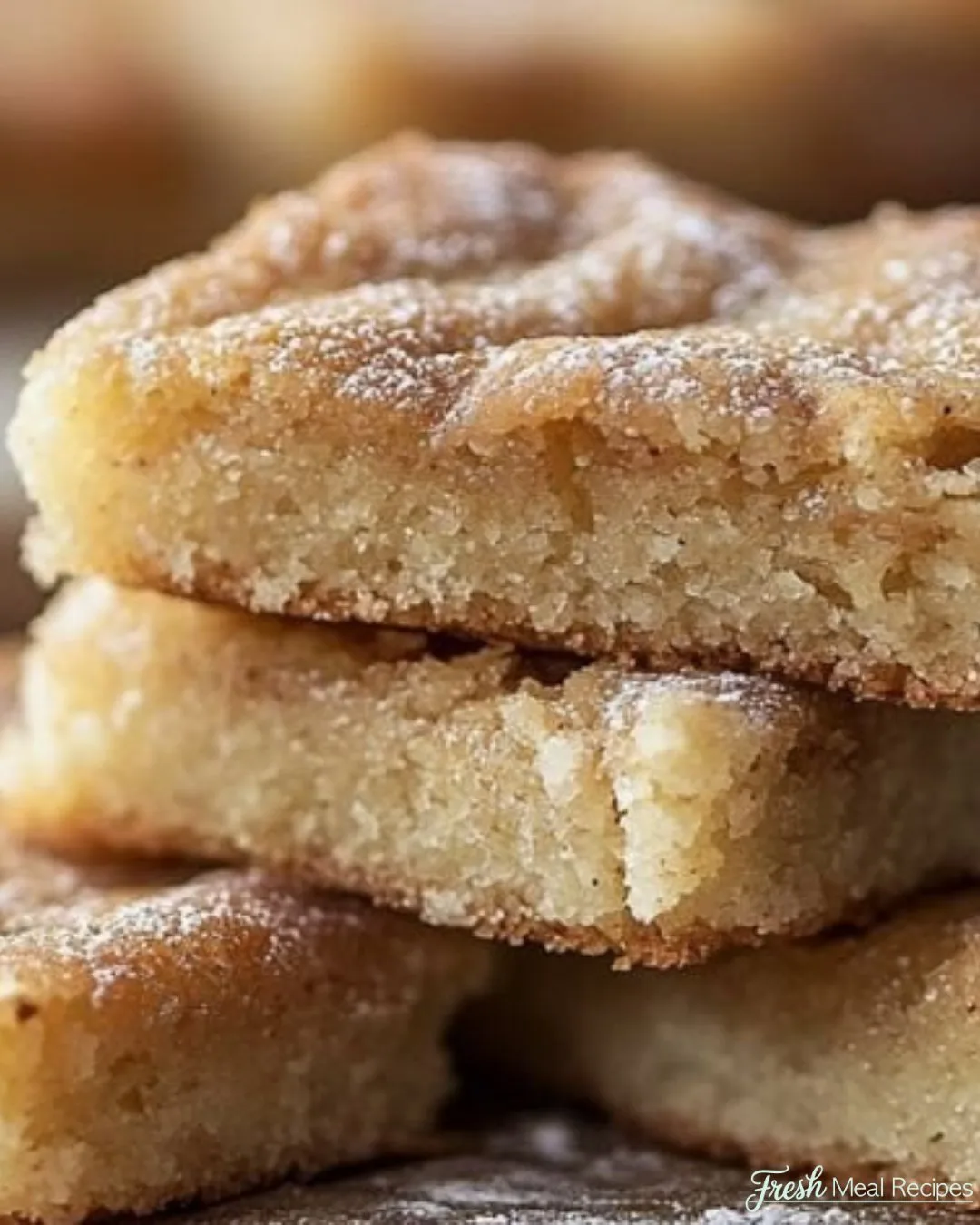 Cinnamon Sugar Blondies