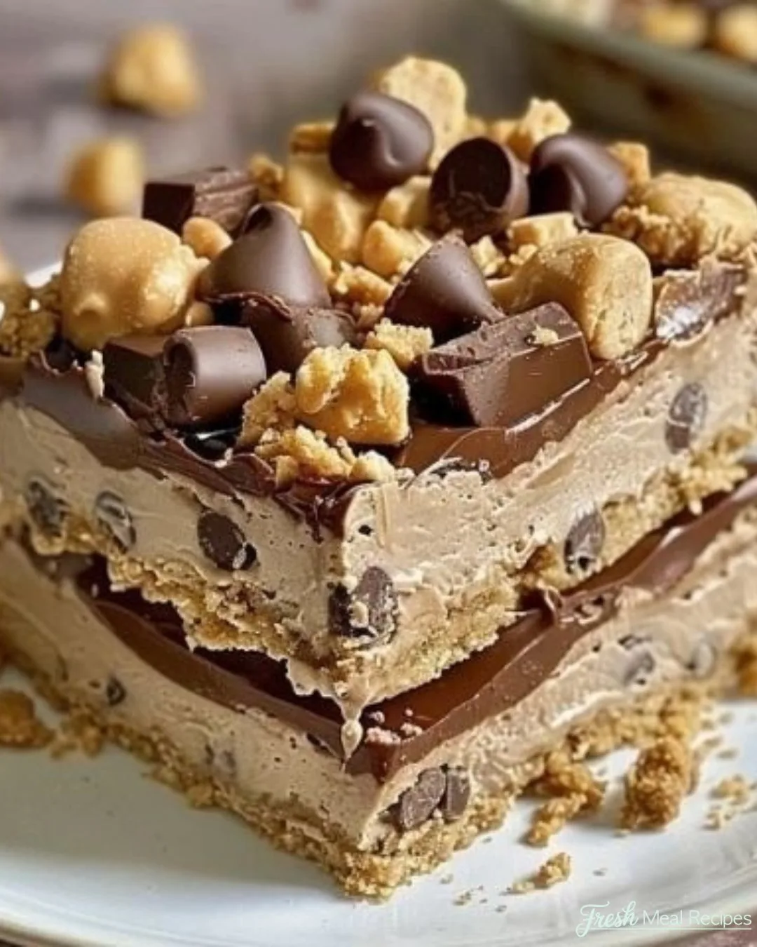 Reese’s Peanut Butter No-Bake Bars Recipe