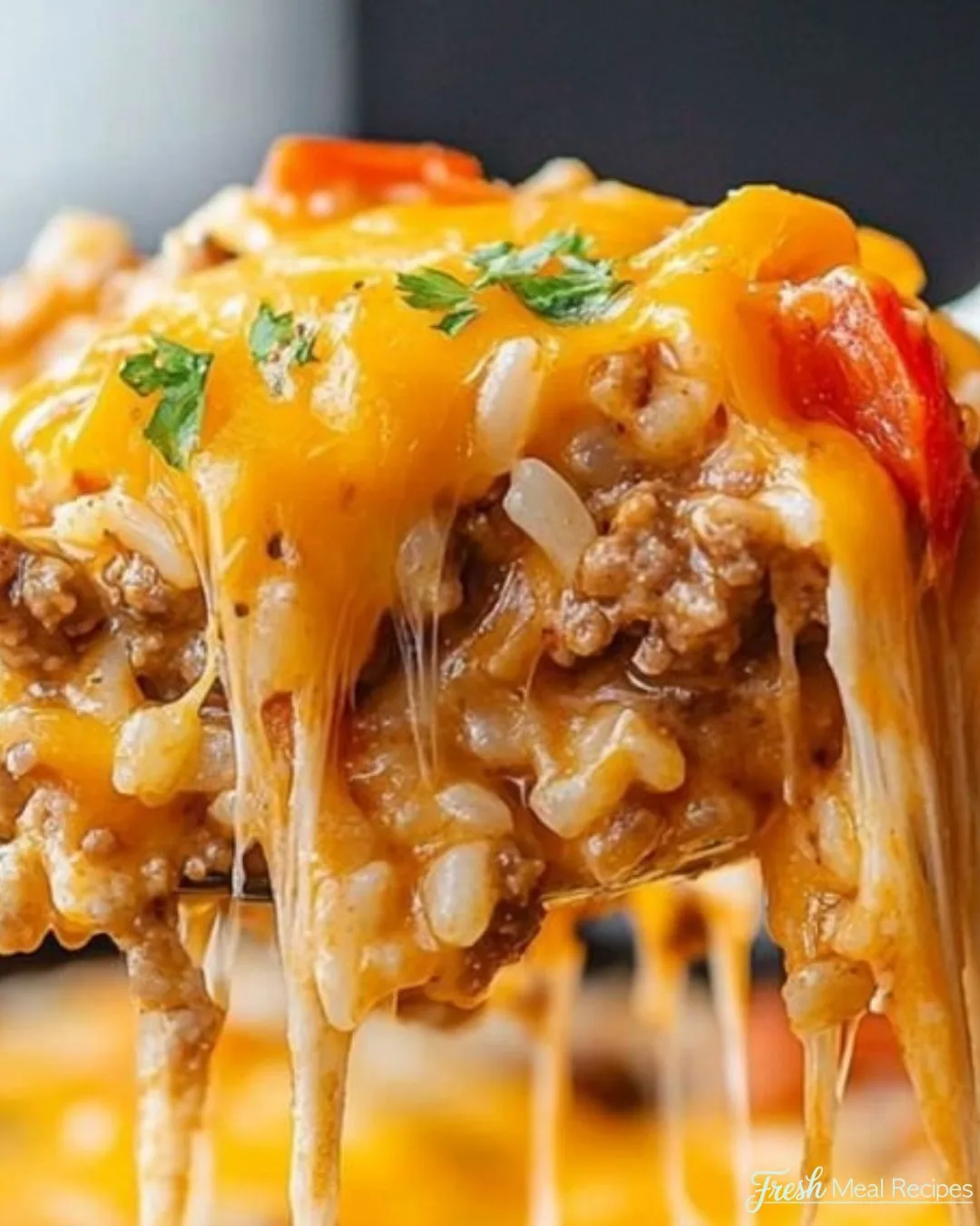 Cheesy Taco Rice Recipe
