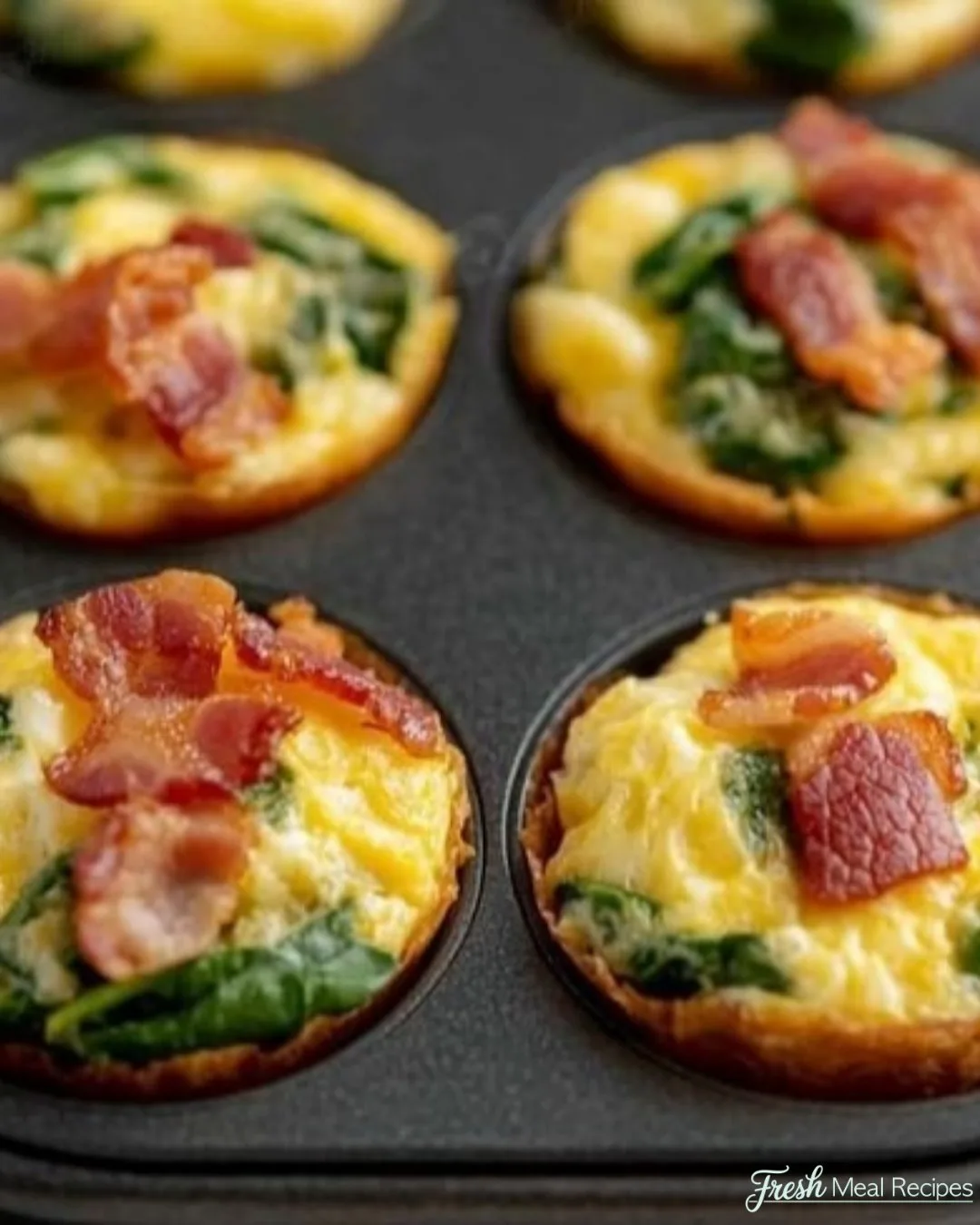 Spinach Egg Muffins