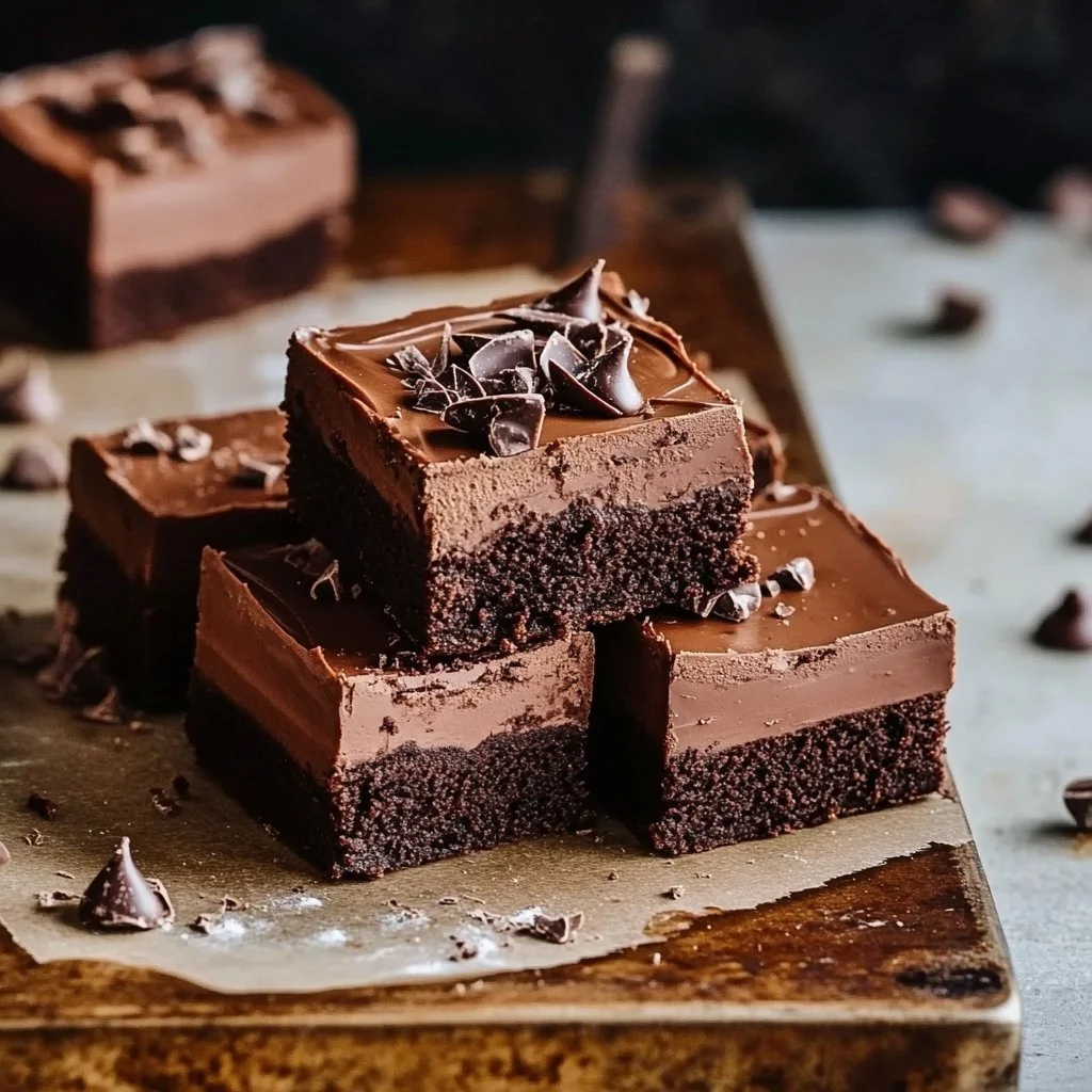 Chocolate Mousse Brownies