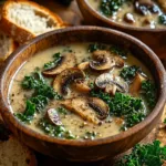 Comforting Wild Mushroom, Caramelized Onion and Kale Soup comforting wild mushroom caramelized onion and ka 2026 01 19 205907 1