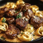 Cracked Garlic Steak Tortellini in Creamhouse Sauce Bliss cracked garlic steak tortellini in creamhouse sauc 2026 01 25 205917 1