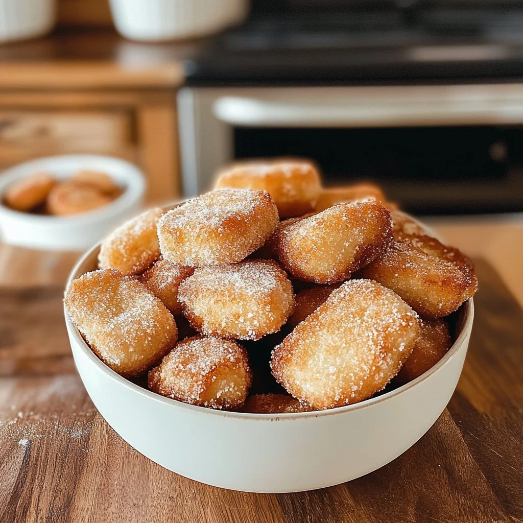 Crispy Air Fryer Churro Bites