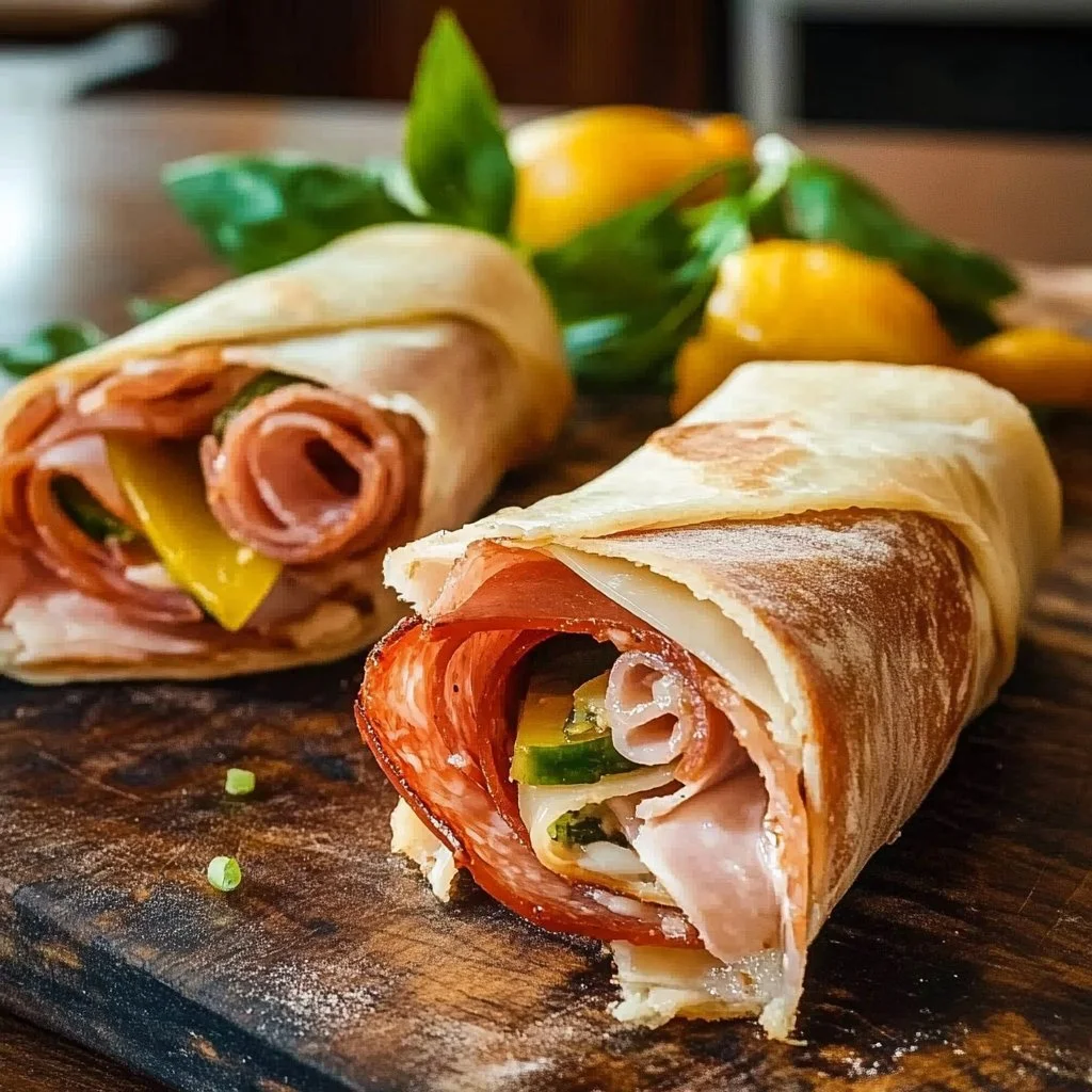 Italian Sub Roll-Up {grain-free}