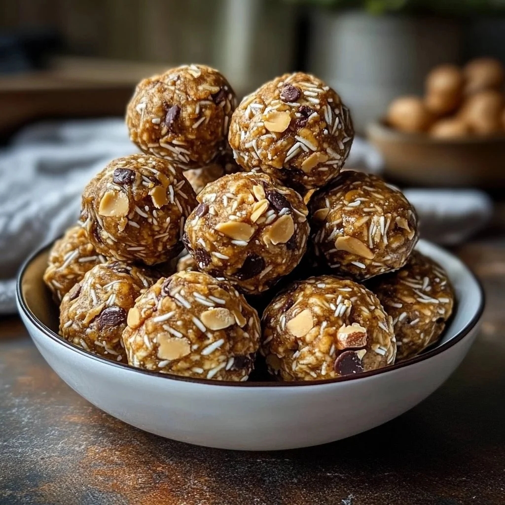 No-Bake Peanut Butter Energy Bites