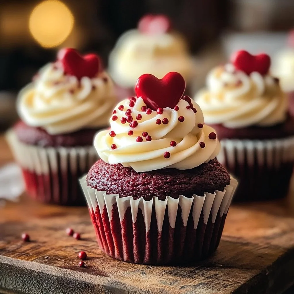 Soft and Moist Red Velvet Cupcakes for Celebrations