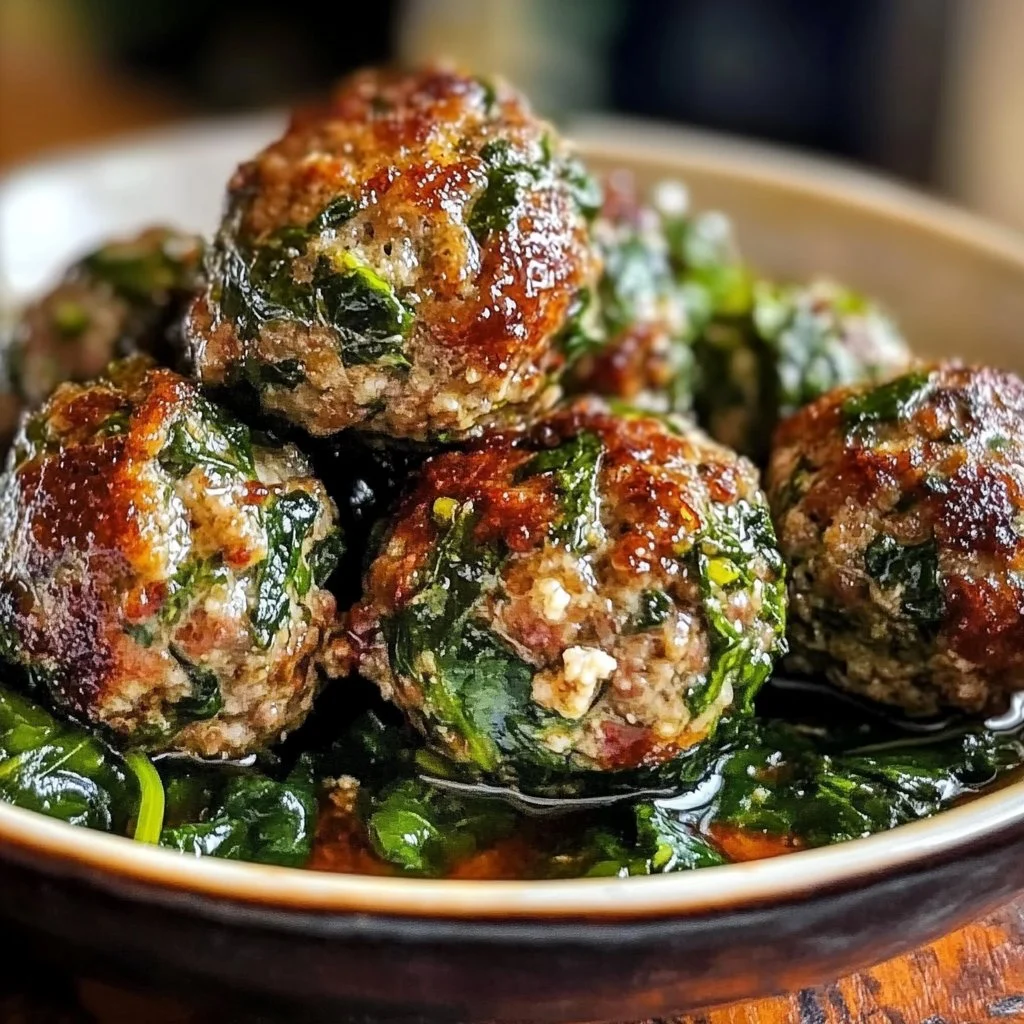 Spinach Garlic Meatballs Recipe Everyone Will Love