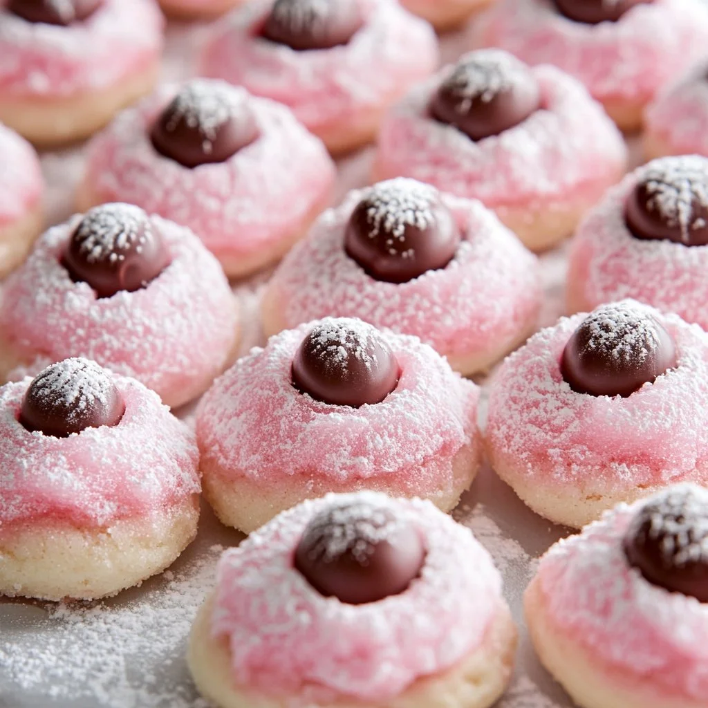 Strawberry Kiss Cookies
