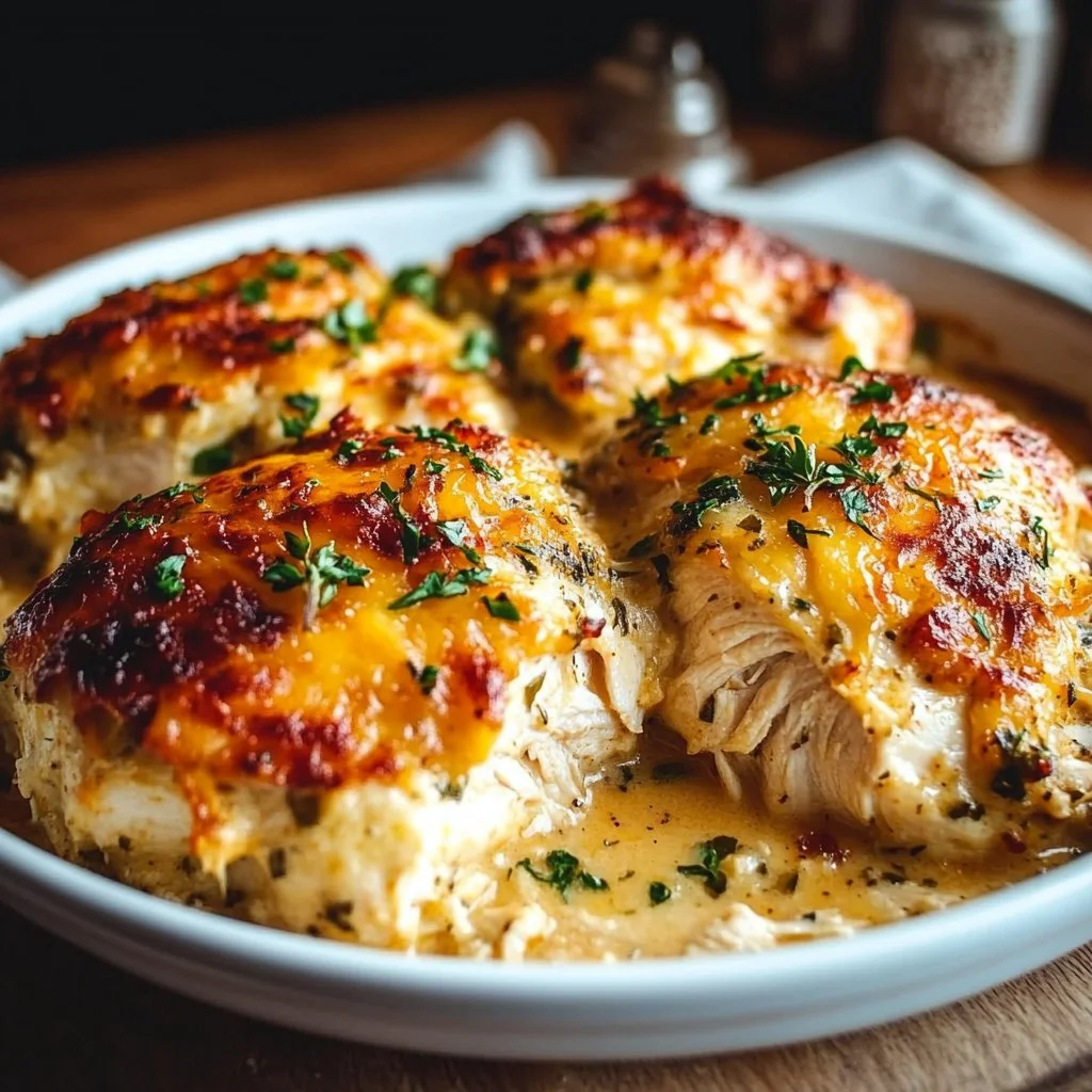 4-Ingredient Ranch Chicken Bake: Effortless Dinner Perfection