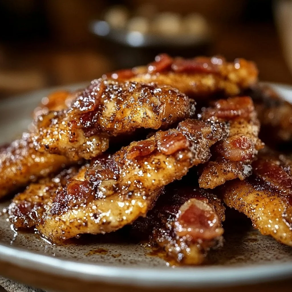 Bacon Brown Sugar Chicken Tenders