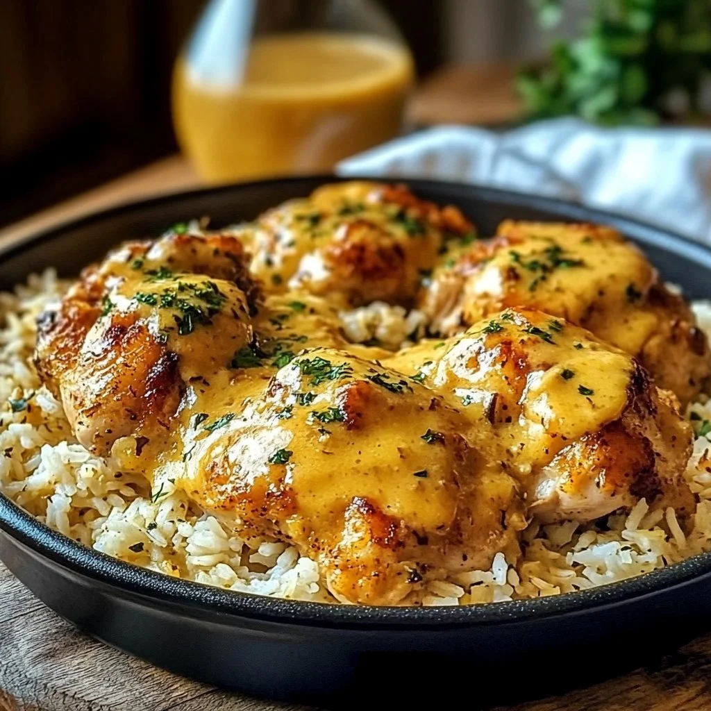 Best Smothered Chicken and Rice Recipe