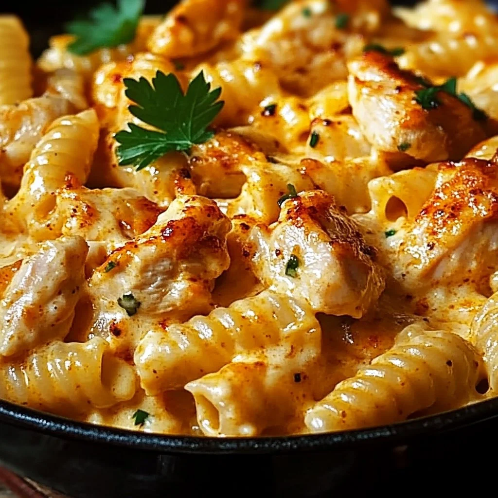 Cajun Cream Cheese Chicken Pasta Bake Recipe