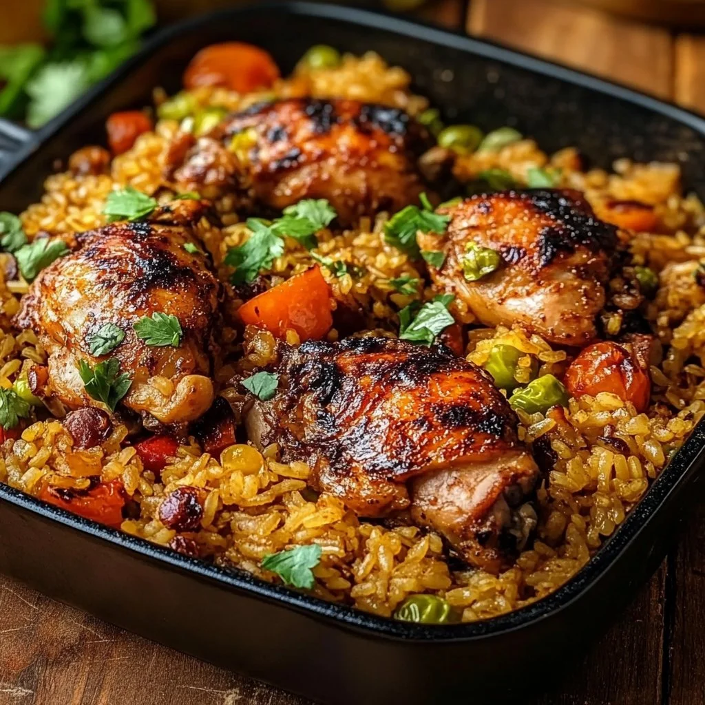 Caribbean Chicken and Rice