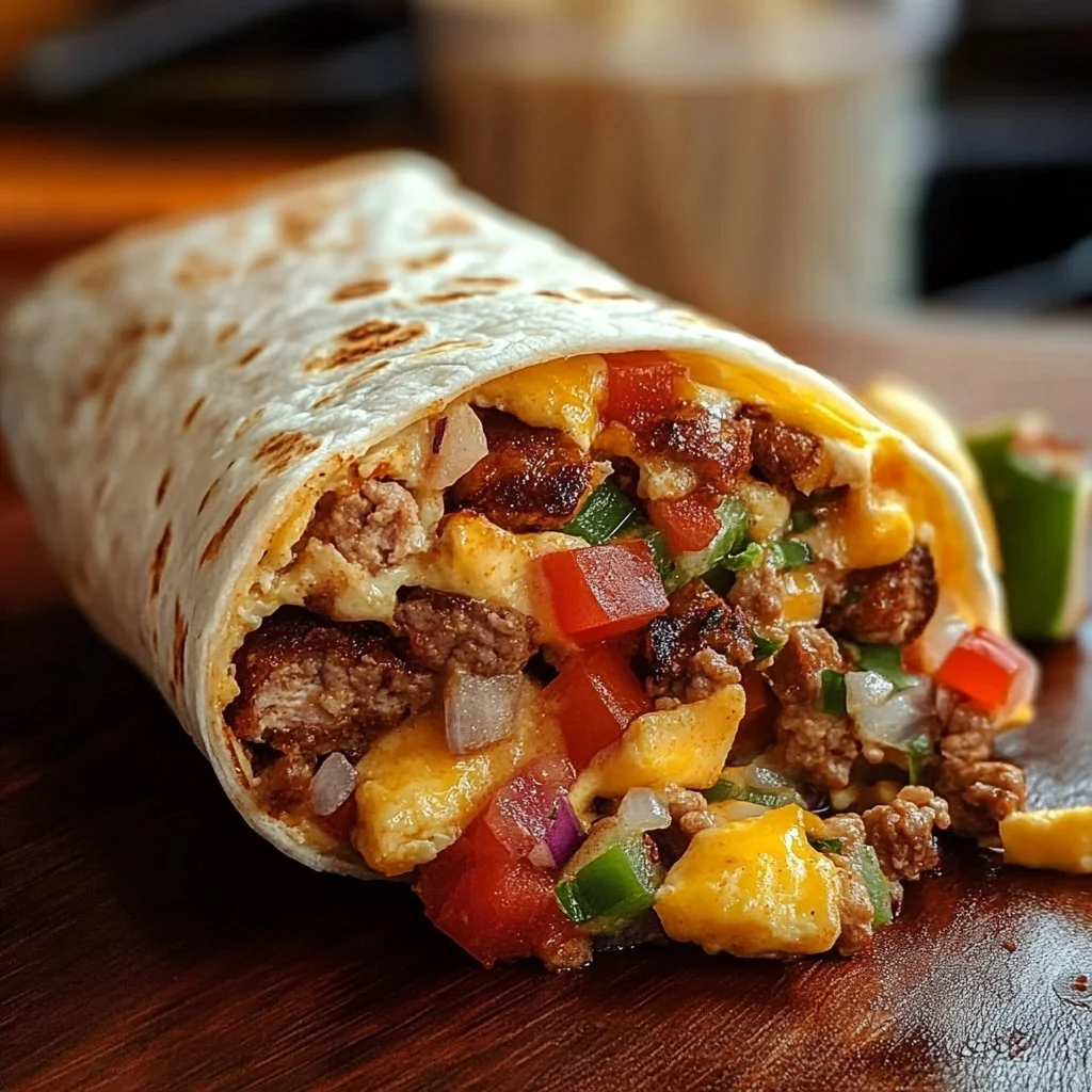 Cowboy Breakfast Burrito
