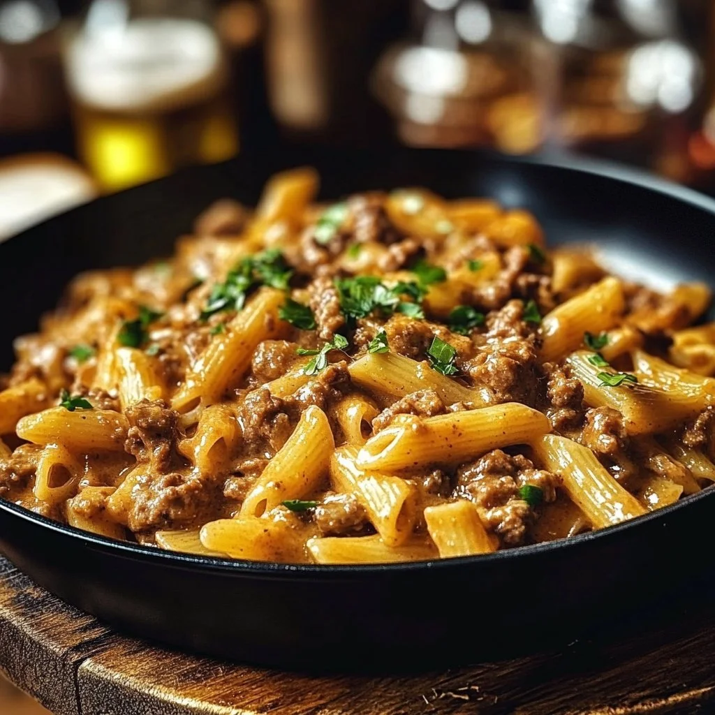 Creamy Beef Pasta