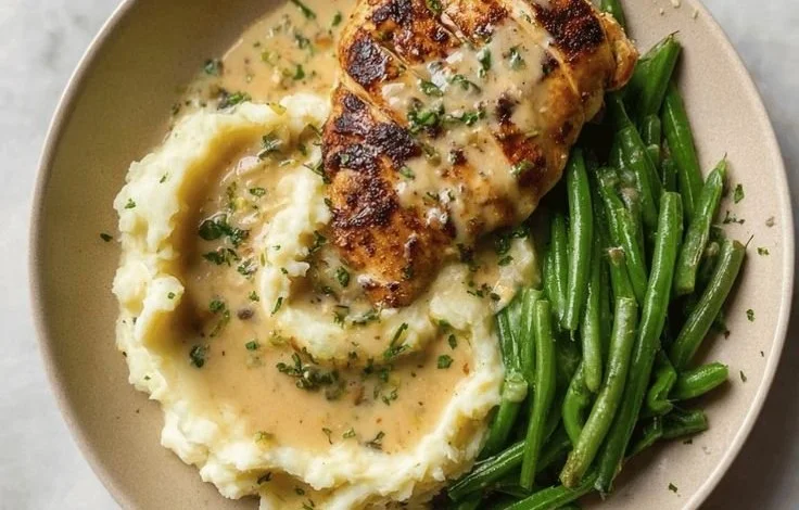Creamy Garlic Parmesan Chicken Breast