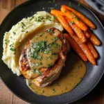 Creamy Herb Chicken with Mashed Potatoes & Glazed Carrots: A Complete Comfort Food Dinner creamy herb chicken with mashed potatoes glazed 2026 02 20 221211 1