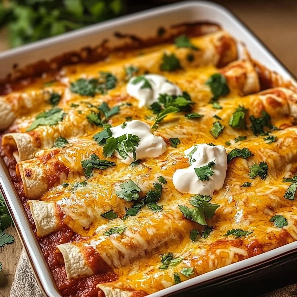 Delicious Chicken Enchiladas