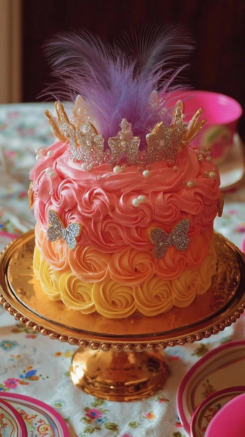 Fancy Nancy Cake