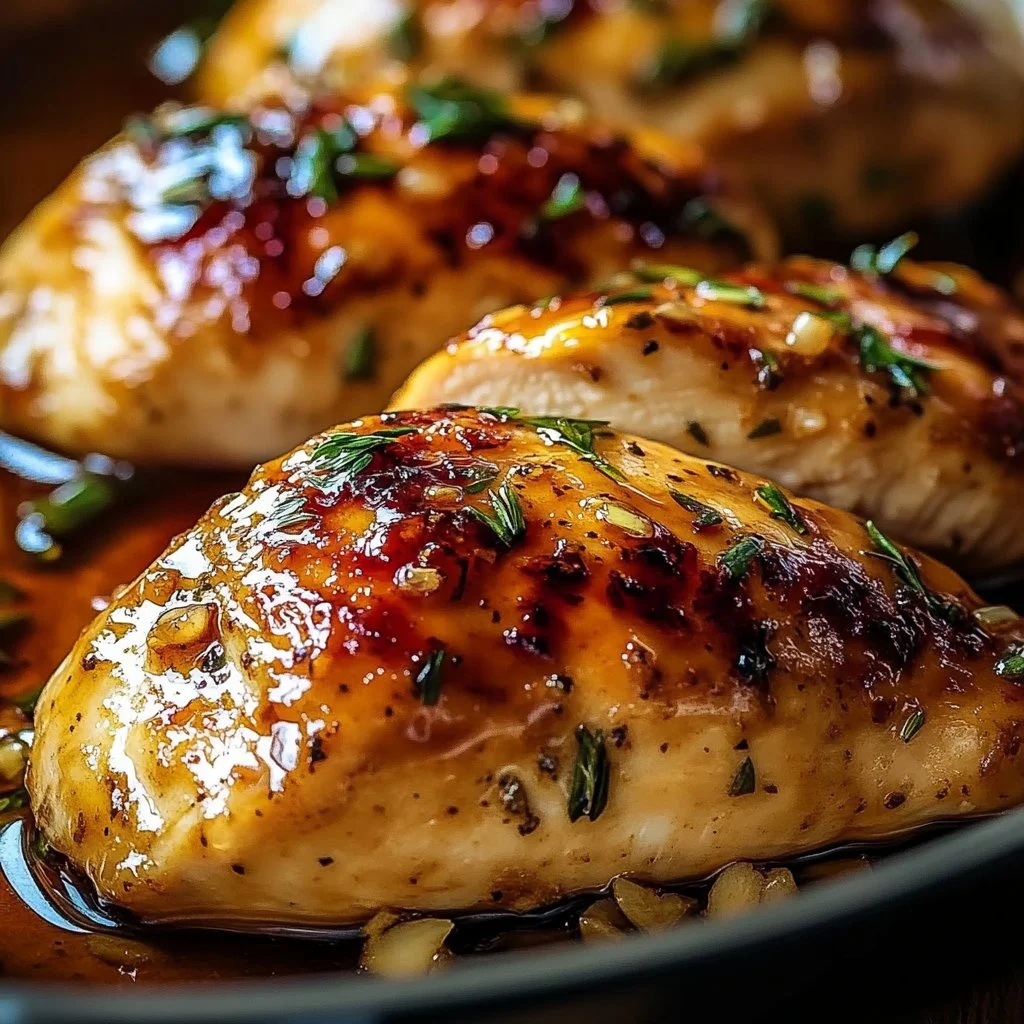 Honey Garlic Chicken Breasts
