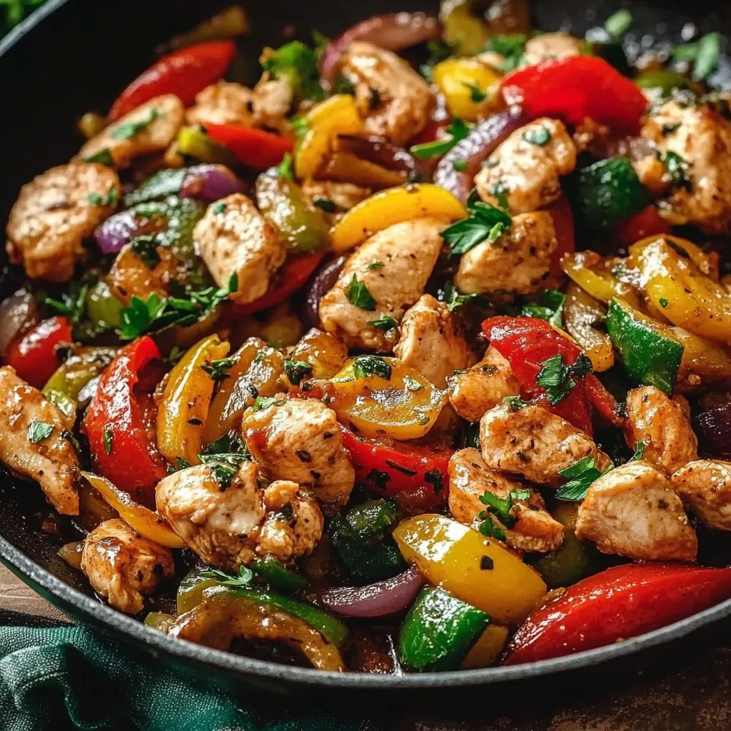 Mediterranean Chicken Stir Fry Recipe