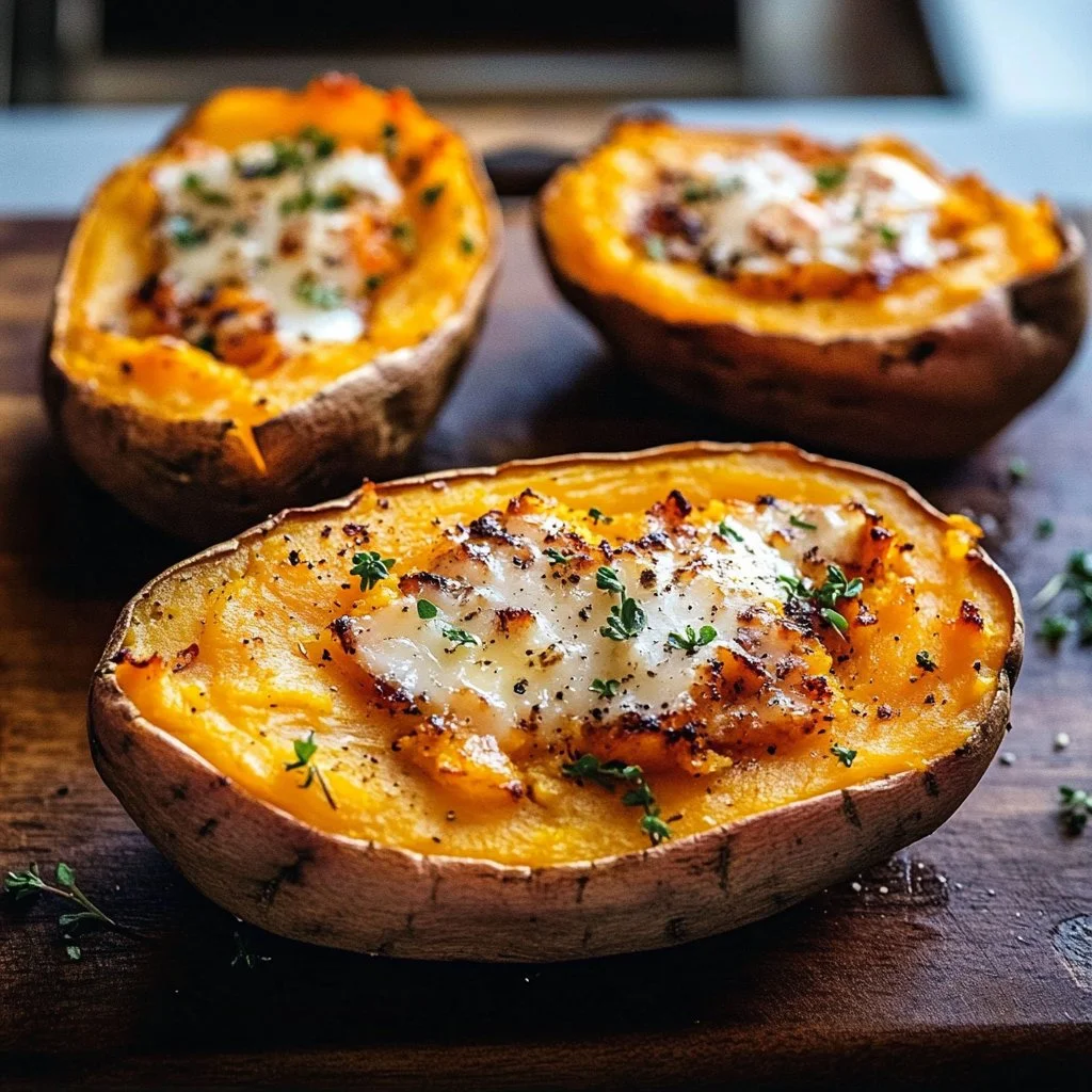 St. Patrick's Day Breakfast Sweet Potato